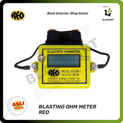 [BO1999-1] Blasting Ohm Meter Reo BO1999-1