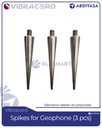 VIBRACORD Spikes for Geophone (3 pcs)