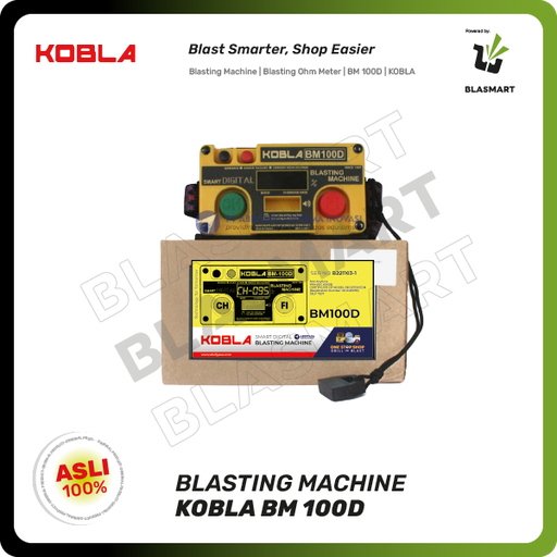 [BM100D] Blasting Machine KOBLA BM100D